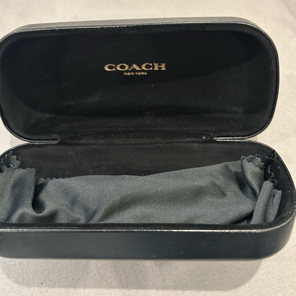 Coach Black Eyewear Case